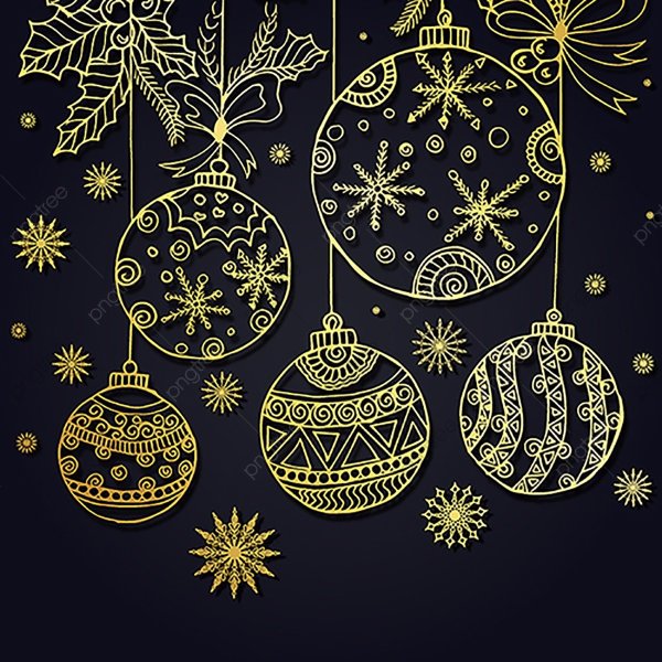 Новогодний орнамент