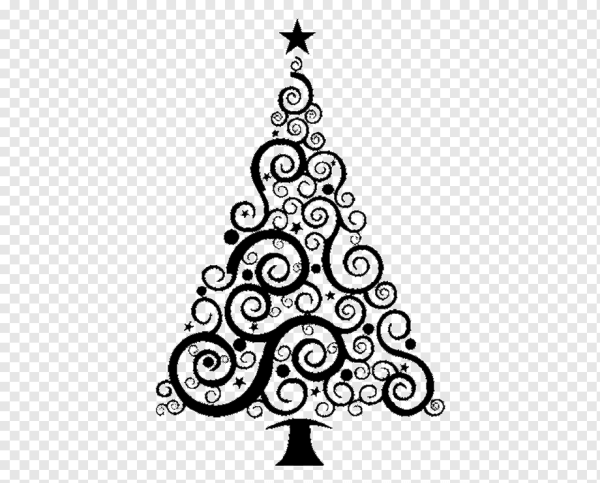 Елочка графическая