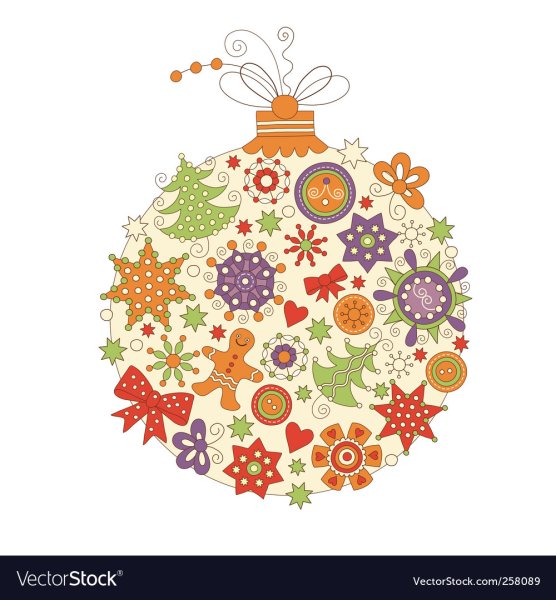 Новогодние векторные изображения