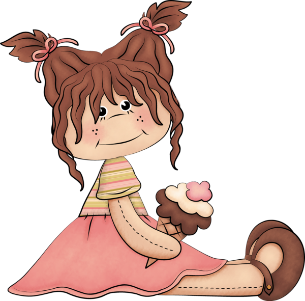 Векторное изображение куклы