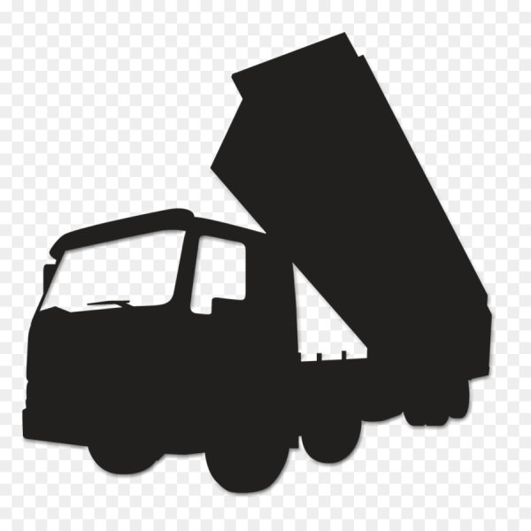 Самосвал силуэт