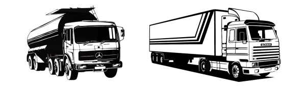 Грузовик Скания вектор