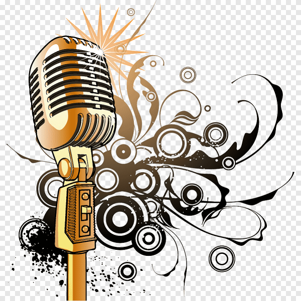 Микрофон иллюстрация