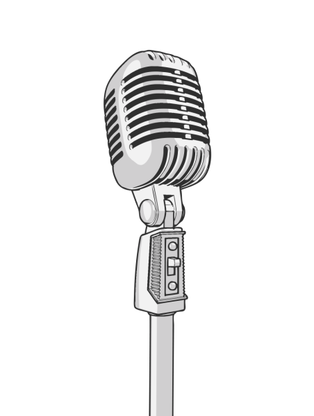 Микрофон мультяшный