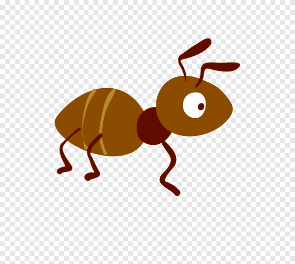 Муравей мультяшный