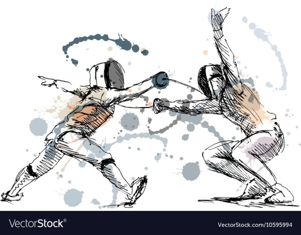 Фехтование иллюстрации