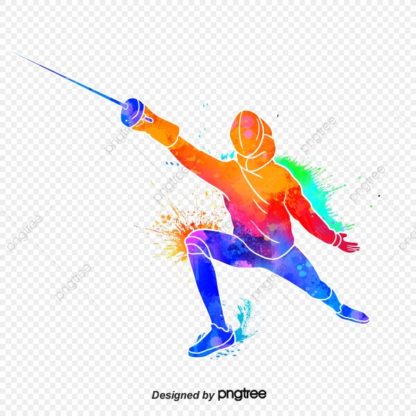 Фехтование рисунок