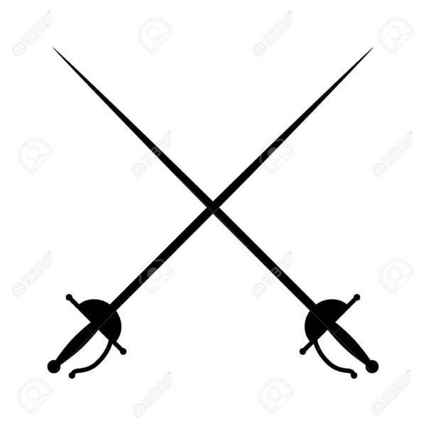 Символы со шпагами