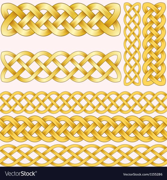 Орнамент косичка