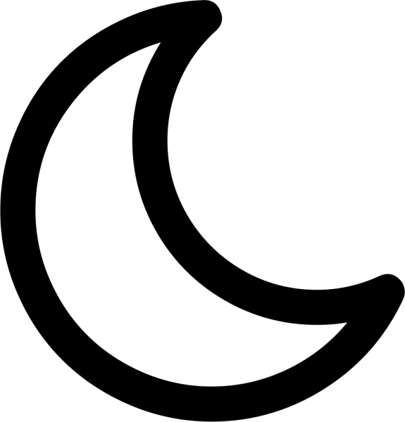 Месяц значок