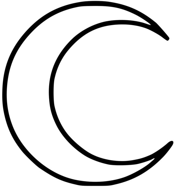 Месяц в поле