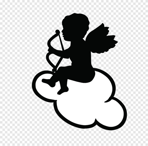 Ангел силуэт