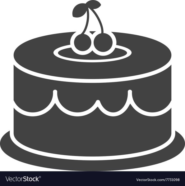 Торт вектор