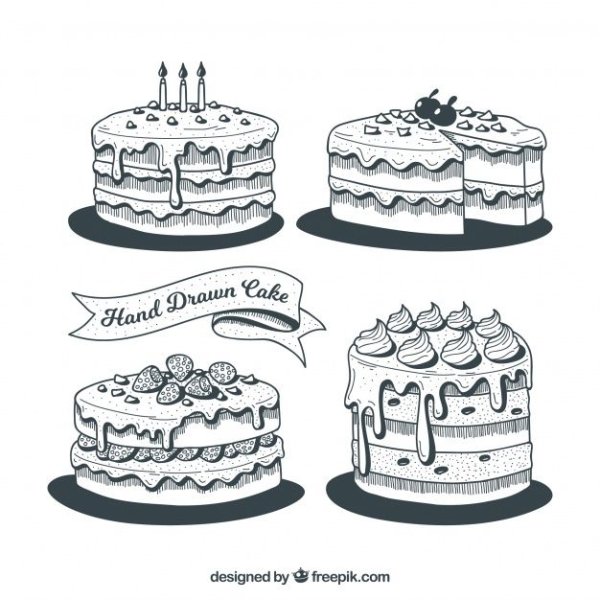 Эскиз торта