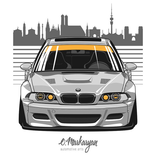 BMW e46 арт
