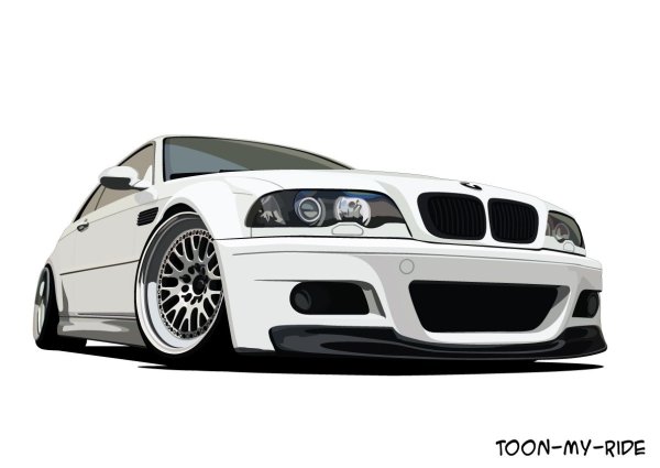 BMW e46 m3 Sticker