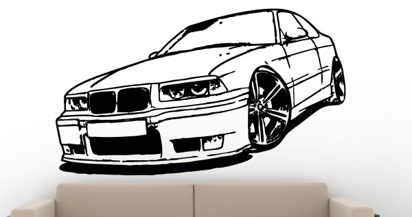 BMW e36 Stickers