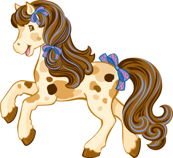 Мультяшные лошадки