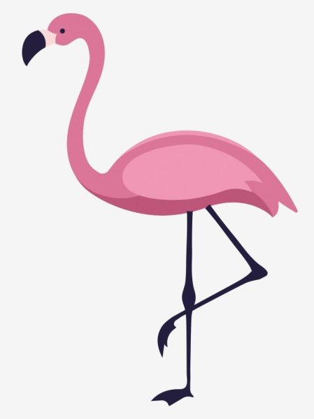 Розовый Фламинго для детей
