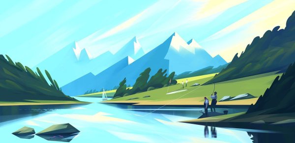 Плоский пейзаж