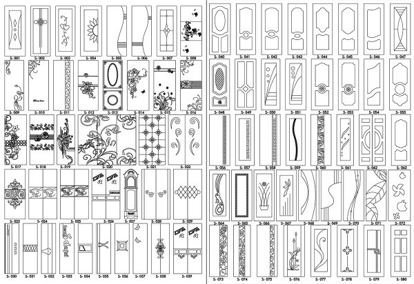 Кровать DXF 2d CNC