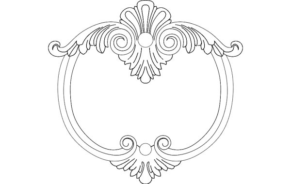 Рамки в формате DXF