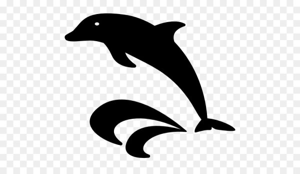 Дельфины вектор