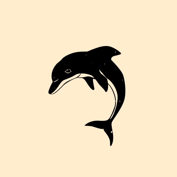 Дельфин вектор