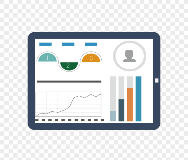 Социальные страница шаблон вектор планшет