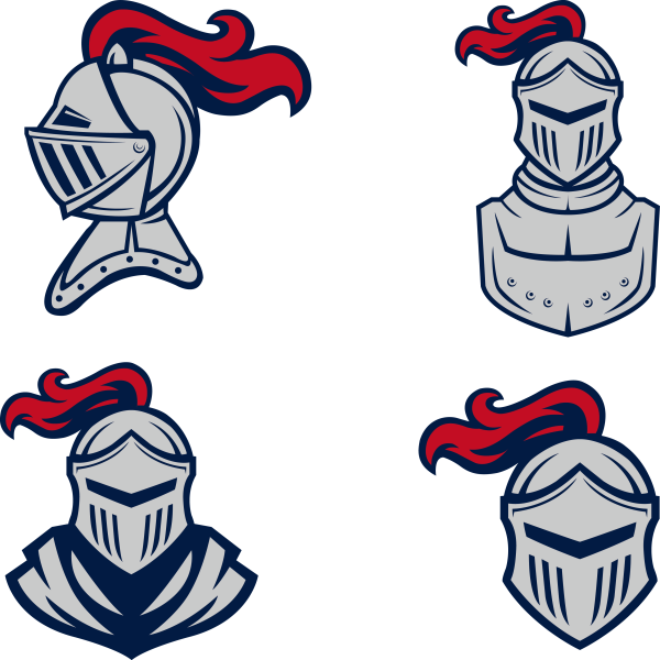 Геральдический шлем рыцаря