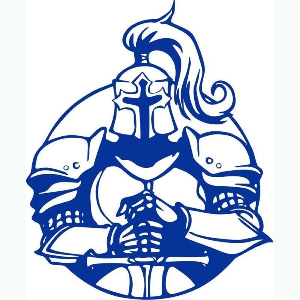 Трафарет рыцарь