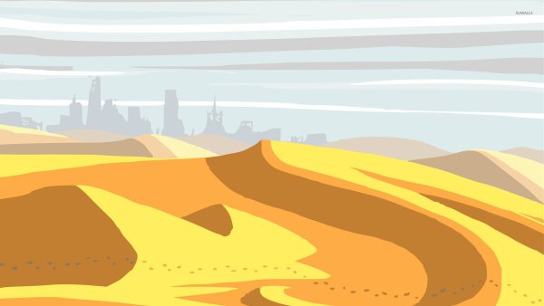 Пустыня иллюстрация