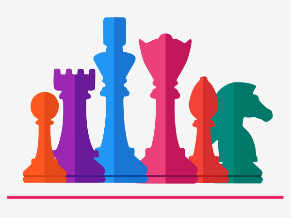 Шахматы с цветными фигурами