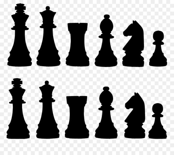 Шахматные фигуры силуэт