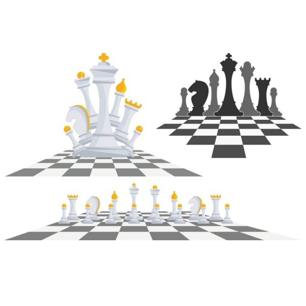 Шахматы вектор