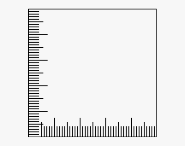 Шкала линейки вектор