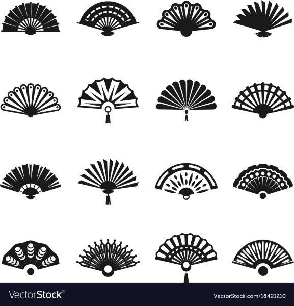 Веер значок