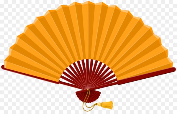 Веер на прозрачном фоне