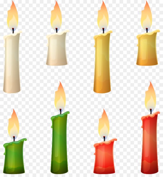 Свечка стилизованная