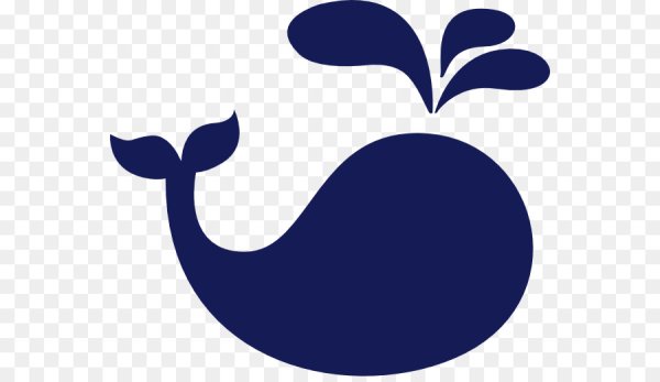 Трафарет кита для детей