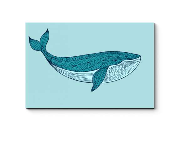 Кит рисунок