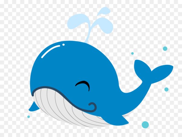 Кит мультяшный