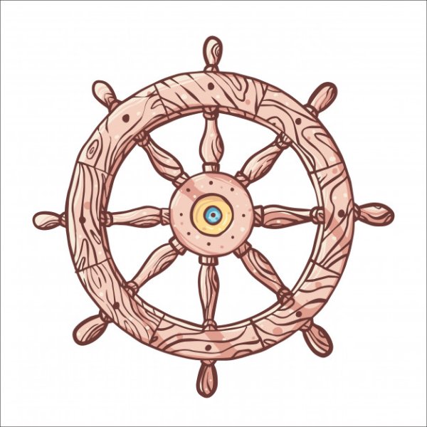 Штурвал мультяшный