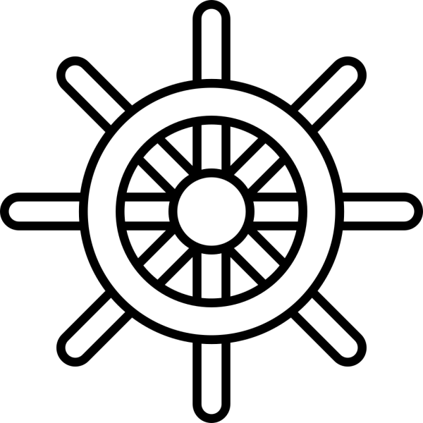 Штурвал значок