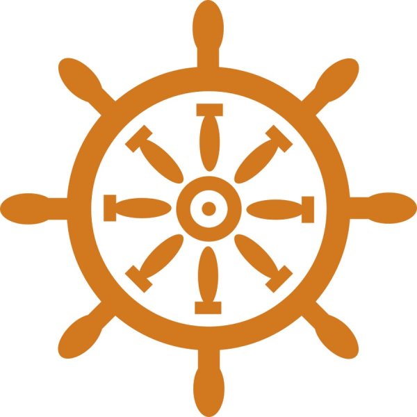 Штурвал значок