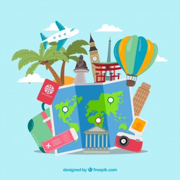 Путешествие рисунок