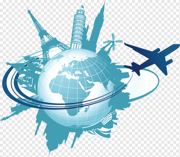 Путешествие на прозрачном фоне