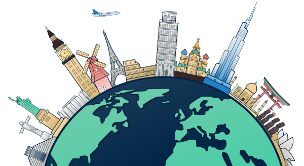 Туризм иллюстрация