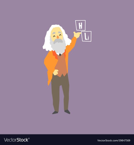 Менделеев мультяшный