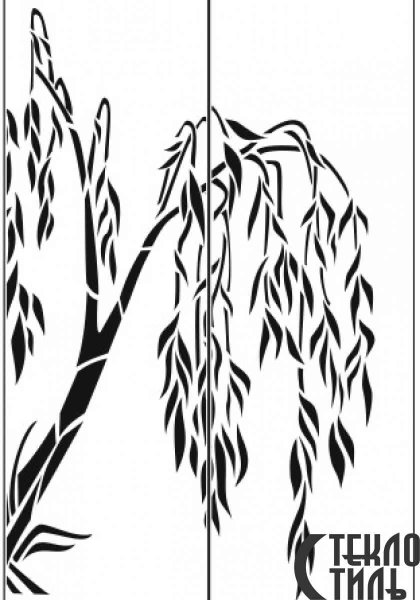 Плакучая Ива вектор